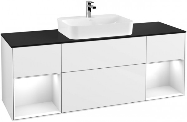 Meuble Pour Vasque à Poser Villeroy et Boch Finion 1600x603x501 mm G452GFGF