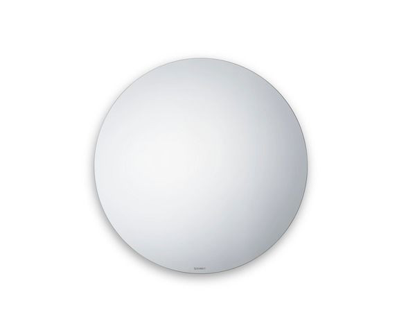 Badkamerspiegel Met Verlichting Duravit Rond 900mm Mat Wit