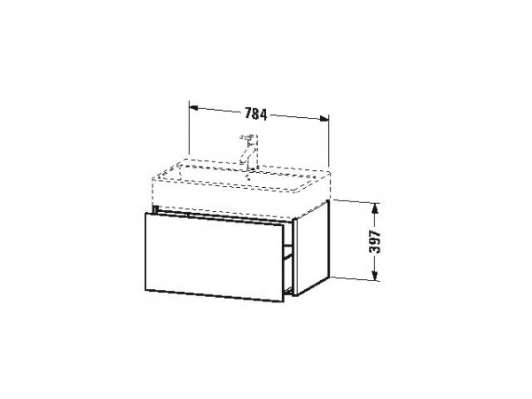 Duravit Wastafelmeubel Hangend Xsquare