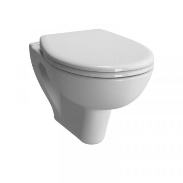 WC Suspendu VitrA S20 Compact sans bride flush 2.0 350x485 mm Blanc 7749B0030075 7749B003-0075
