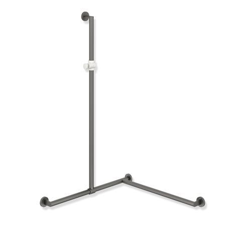 Barre d'appui Hewi System 900 avec barre de douche Blanc mat/blanc mat 900.35.30160 AS