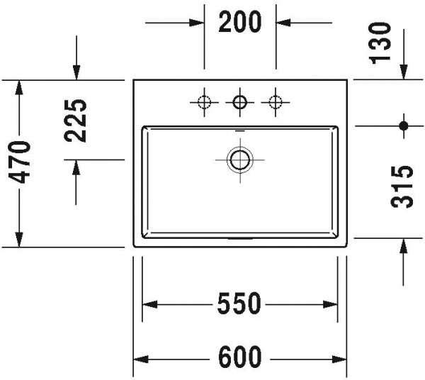 Duravit Wastafel Vero Air Sanitair Keramiek