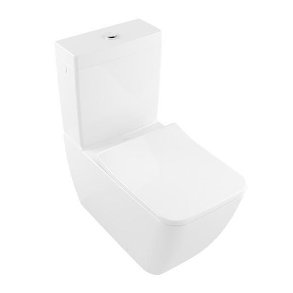Villeroy et Boch Cuvette pour ensemble WC à fond creux sans bride 375 x 700 mm Venticello (4612R0 ) Standard
