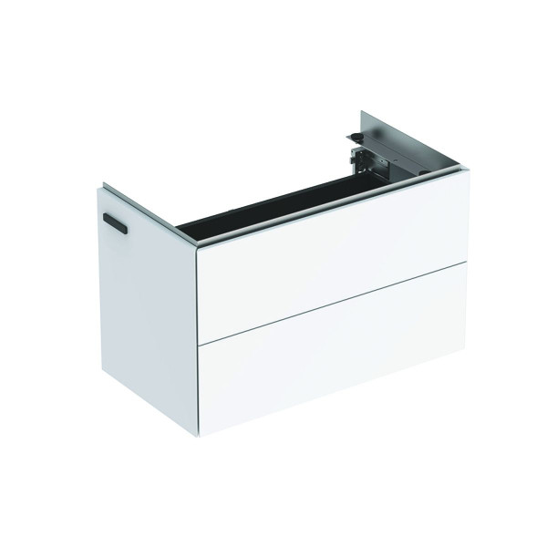 Meuble sous Lavabo Geberit ONE Avec 2 Tiroirs 744x465x396mm Blanc