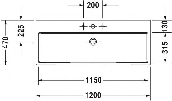 Duravit Wastafel Vero Air Sanitair Keramiek