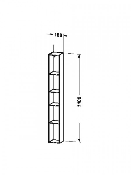 Duravit Planchet L-Cube 180 mm