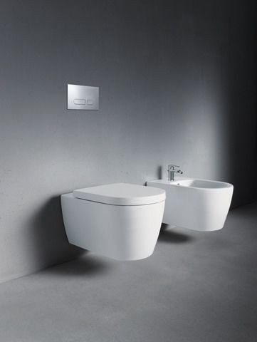 WC Suspendu Duravit ME by Starck 370x355mm Blanc mat soyeux/Blanc
