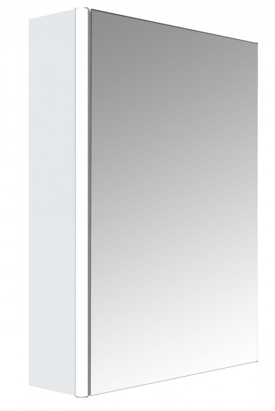 Armoire de Toilette Allibert STELLA 1 porte avec miroir 500x650x140mm Blanc Brillant