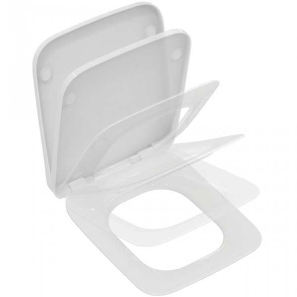 Abattant WC Carré Ideal Standard STRADA II Blanc Avec Softclose