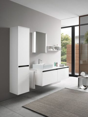 Duravit Ketho 2 spiegelkast met 1 deur met led verlichting 60x70x15.7cm rechts met sensorschakelaar wit K27135R00000000