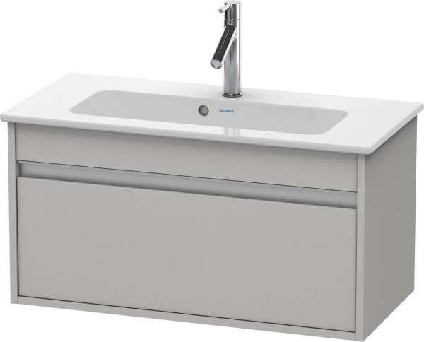 Meuble Pour Lavabo Encastrable suspendu Duravit Ketho pour 234283 Gris béton mat 800 mm KT642300707