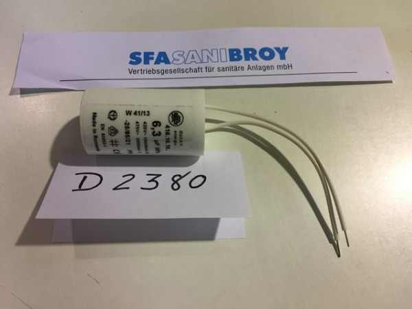 SFA Condensateur 6.3MF pour Sanidouche D2380
