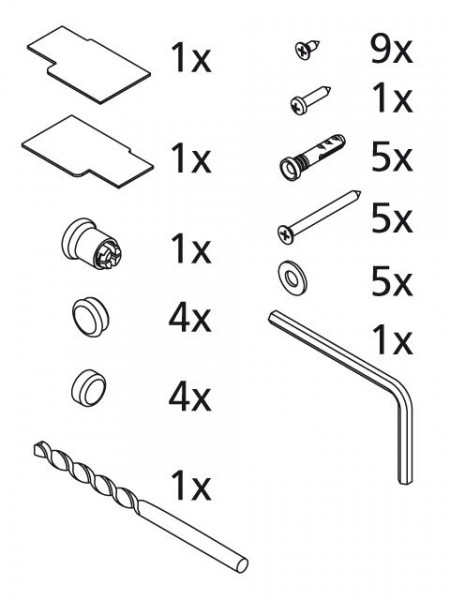 Kermi NOVA 2000 Set van reserveonderdelen (2529167)