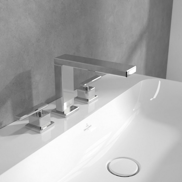 Mélangeur Lavabo à Poser Villeroy et Boch Mettlach 340x150x200mm Chromé