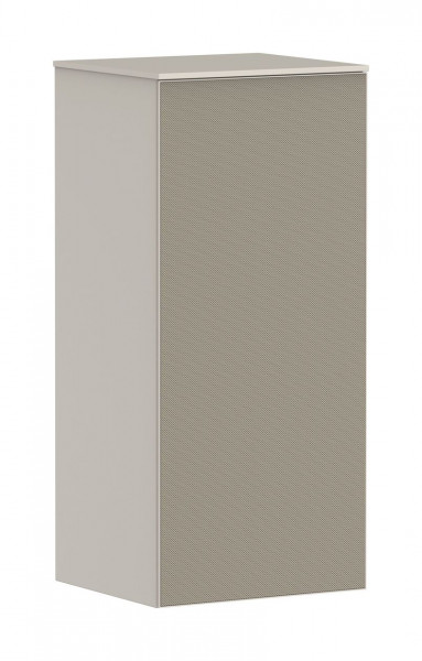 Meuble Suspendu Hansgrohe Xevolos E Charnière Gauche 405x360x890mm Beige Sable Blanc/Beige Sable Mat