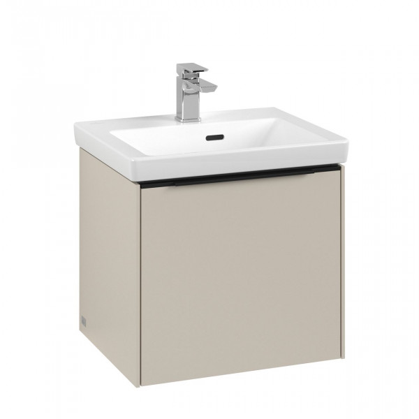 Fonteinmeubel Villeroy en Boch Subway 3.0 1 uittrekbaar, wastafel in het midden 392x473x432mm