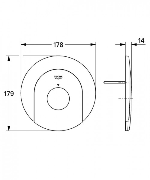 Grohe Temperatuurgreep (47544)