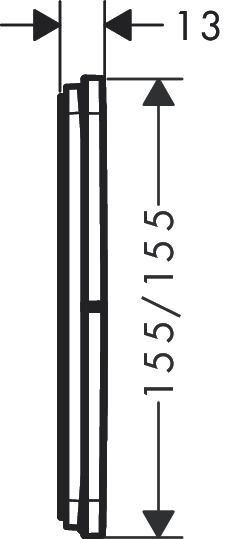 Hansgrohe Showerselect kraan inbouw v. 3 functies m.wit 15587700