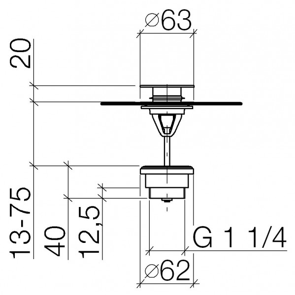 Dornbracht Afvoerklep (10125970)