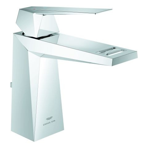 Mitigeur Monotrou Grohe Allure Brilliant avec Garniture de vidage Tirette 166mm Chromé