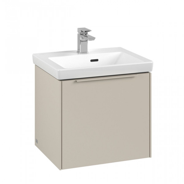 Fonteinmeubel Villeroy en Boch Subway 3.0 1 uittrekbaar, wastafel in het midden 392x473x432mm