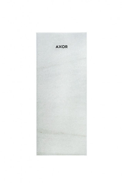 Axor MyEdition afdekplaat 15 cm, wit marmer