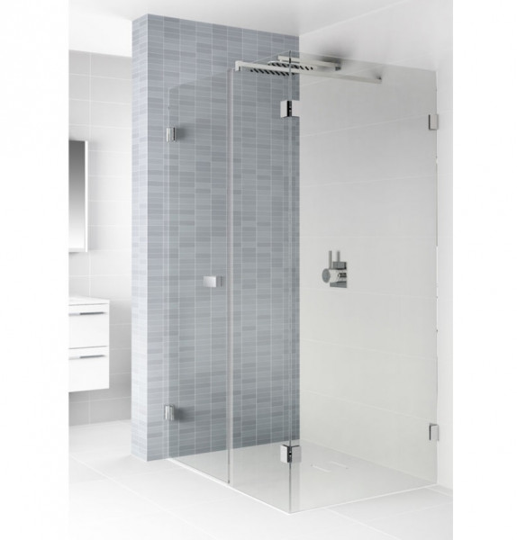 Paroi De Douche Avec Porte Riho Scandic NXT Version Gauche 1170-770x2000mm  Chromé