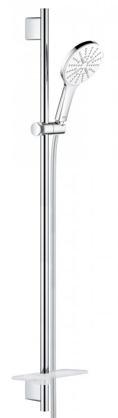 Ensemble de Douche Grohe Rainshower SmartActive 130 900mm Blanc Lune