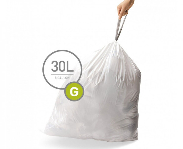 Simplehuman sacs poubelle sur mesure Code G (CW01) 1 x 20 pièces