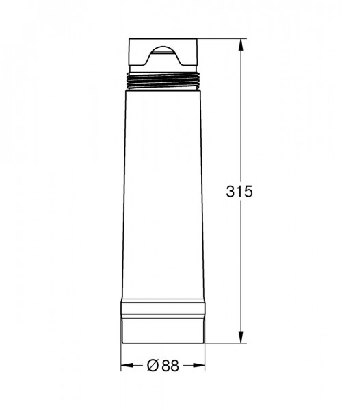 Grohe Blue Magnesium en zink vervangingsfilter Chroom