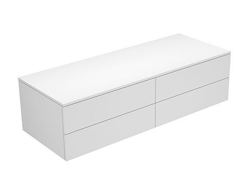 Meuble Tiroir Keuco Edition 400 Blanc/Anthracite 31766800000