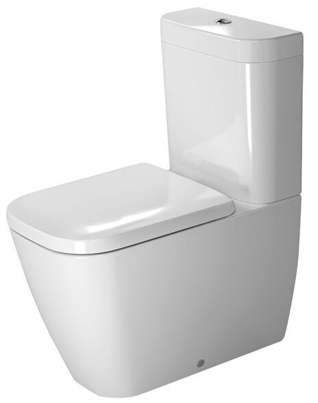 WC à Réservoir Duravit Happy D.2 Cuvette de WC à poser à fond creux Non