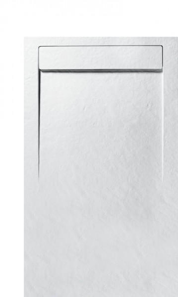 Receveur de Douche Rectangulaire Quare SELECT Ardoise Blanc Pur 900x800x30mm