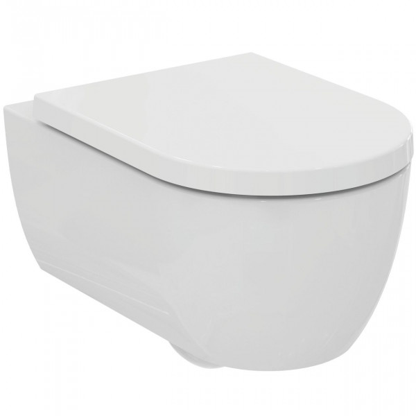Pack WC Suspendu Ideal Standard BLEND CURVE Sans bride 355x340x540mm Blanc T520601