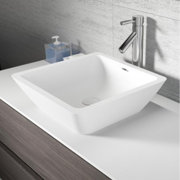 Plan de toilette Riho Serie 50 500x12x1200mm Blanc Mat