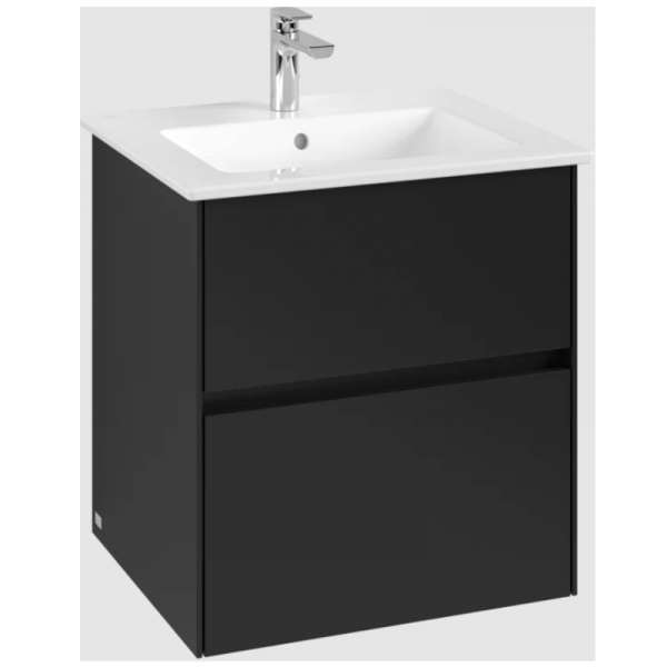 Meuble sous-lavabo Villeroy & Boch Collaro Volcano Black 561x610x480mm