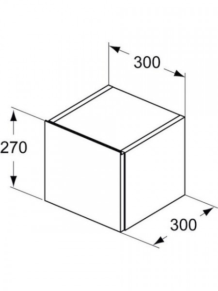 Ideal Standard DEA Lade voor T7864 zonder front