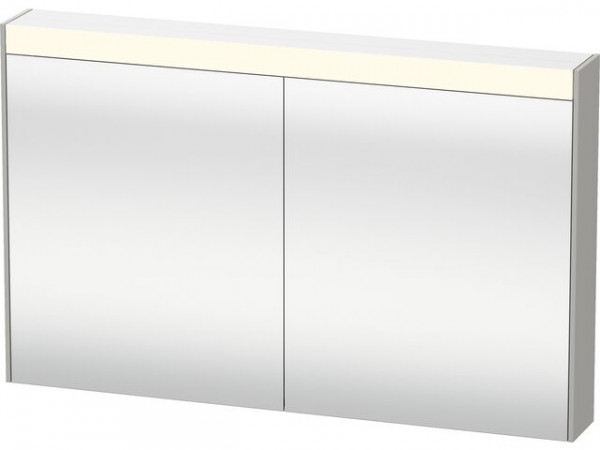 Armoire de Toilette Duravit Brioso avec lumière Gris béton mat BR710300707