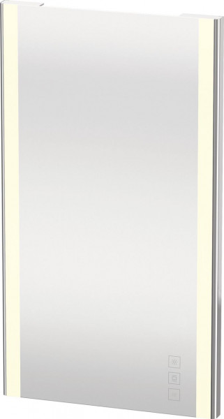 Miroir Salle De Bain Lumineux Duravit XSquare 450x800mm Chromé Brillant