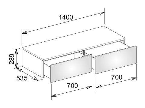 Keuco Edition 400 Sideboard (317658200)