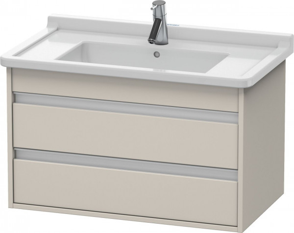 Meuble Pour Lavabo Encastrable suspendu Duravit Ketho pour 030480 Taupe 800 mm KT664409191