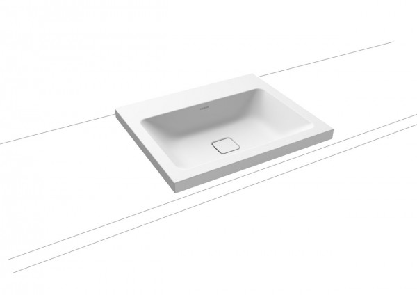 Countertop wastafel Kaldewei , model 3083 zonder overloop Cono (901906003)