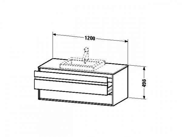 Duravit Wastafelmeubel Hangend Ketho