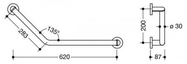 Hewi Badgreep Hoek System 900