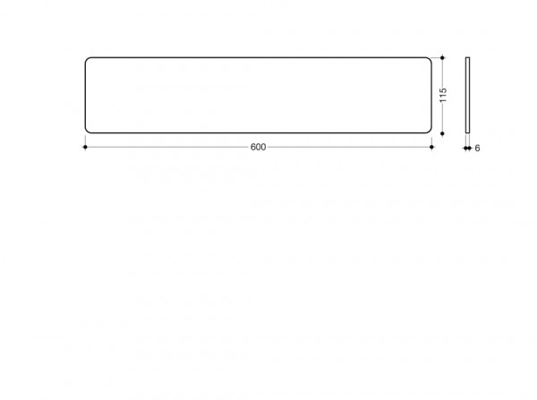 Hewi Planchet System 815 Glasplaat 63484