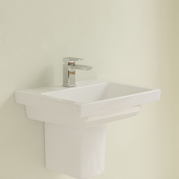 Lave Main Villeroy et Boch Subway 3.0 1 trou, Sans trop-plein, non meulé 500mm Blanc Alpin