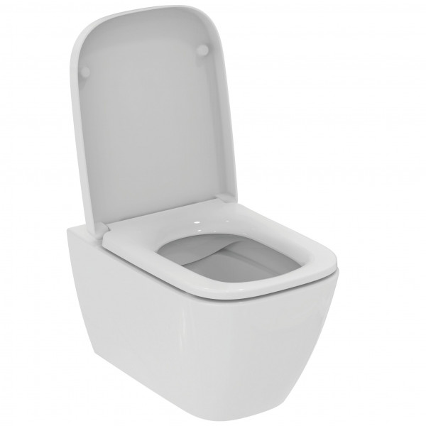 Pack WC Suspendu Ideal Standard i.life B Sans bride, 360x335x545mm Blanc T521701