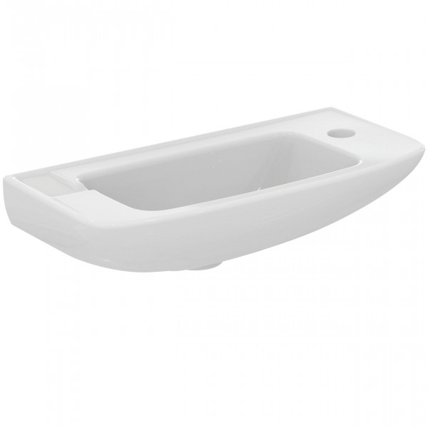 Fontein Toilet Ideal Standard EUROVIT 1 gat rechts 500x125x235mm Wit