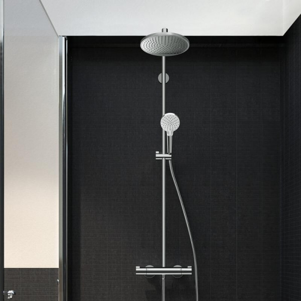 Colonne de Douche Hansgrohe Crometta S 240 1 jet EcoSmart 272680