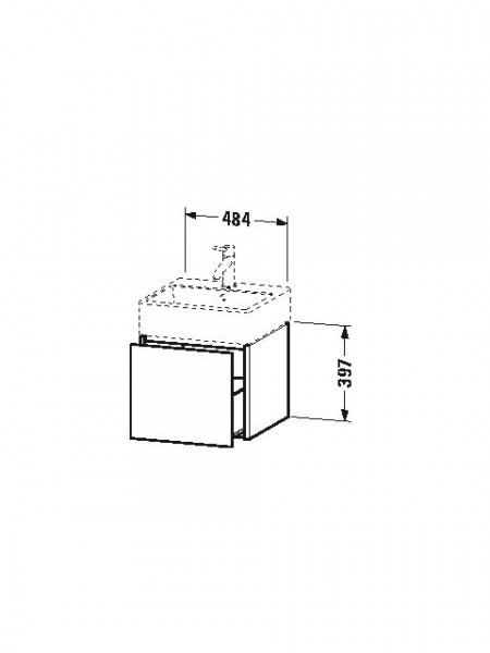 Duravit Wastafelmeubel Hangend Xsquare